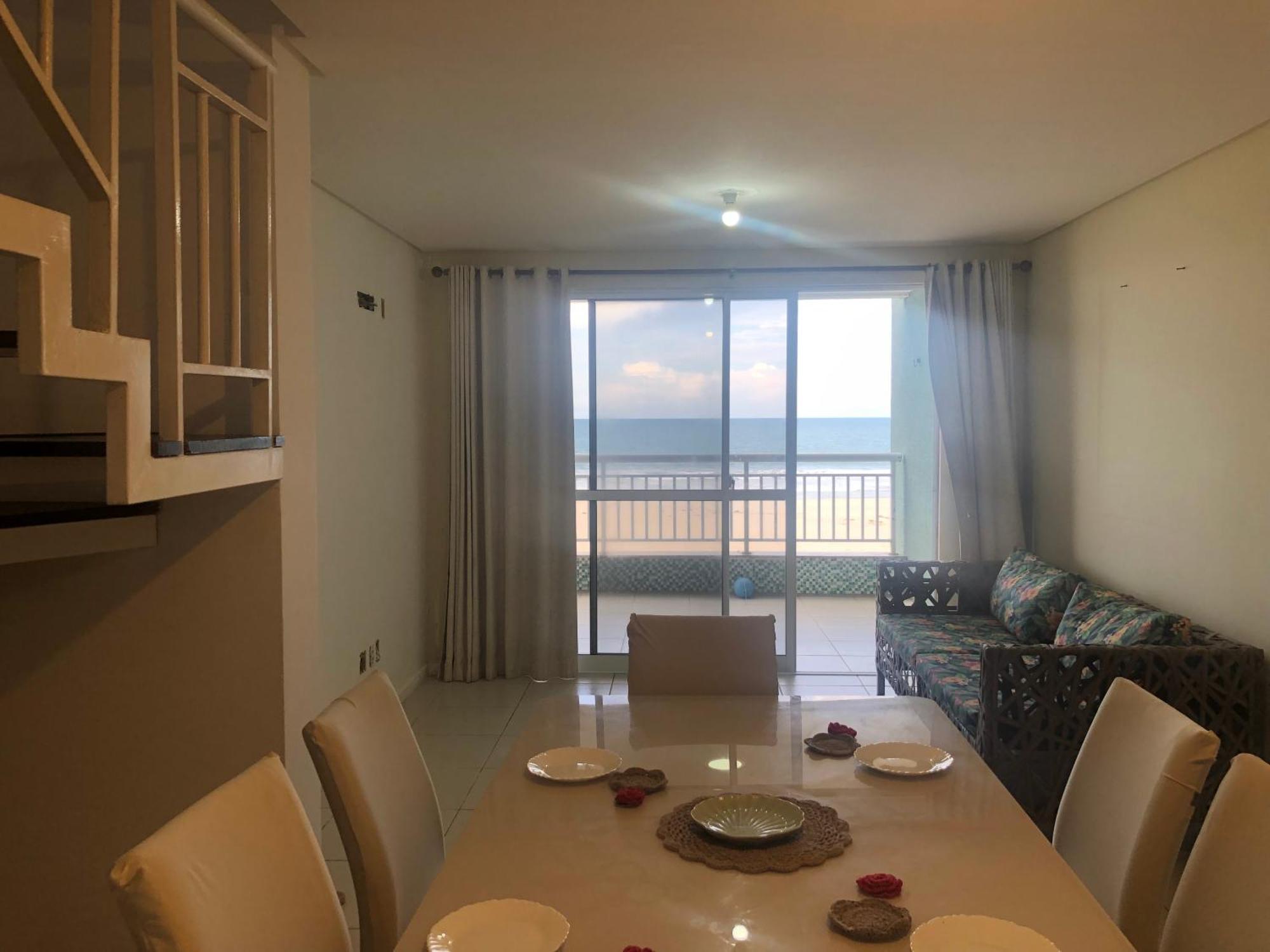 Apartamento Vista Total Do Mar Uma Cobertura A 400M Do Beach Park No Porto Das Dunas Aquiraz Condominio Terramaris Piscina Ampla Parque Infantil Sauna Estacionamento Privado Екстер'єр фото