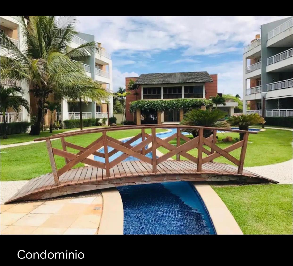 Apartamento Vista Total Do Mar Uma Cobertura A 400M Do Beach Park No Porto Das Dunas Aquiraz Condominio Terramaris Piscina Ampla Parque Infantil Sauna Estacionamento Privado Екстер'єр фото
